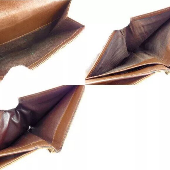 GUCCI W Hook Wallet GG Canvas ?~ Jackie Bracket Authentic USED - Picture 6 of 6